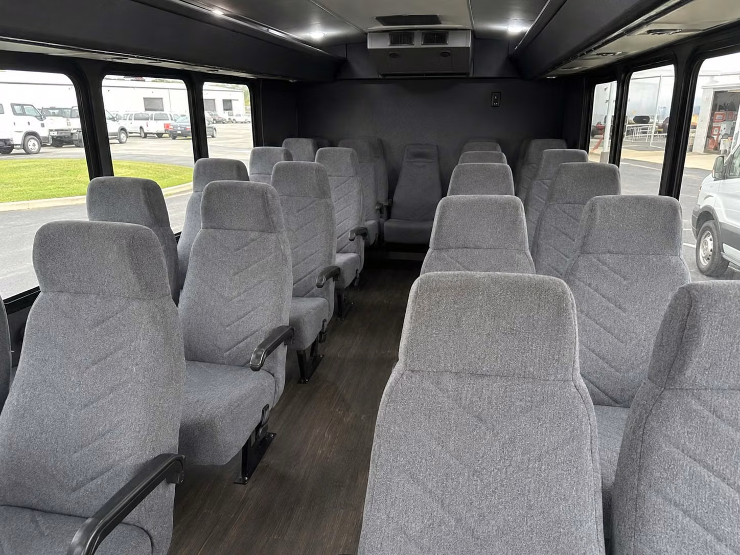 20 passenger minibus inside