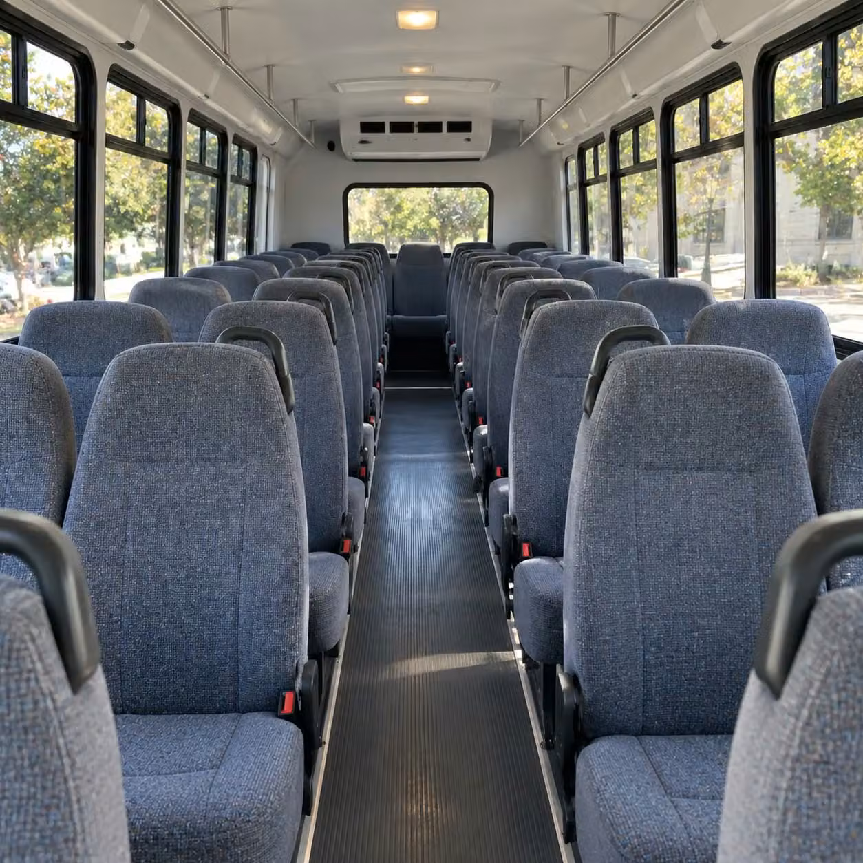25 passenger minibus inside