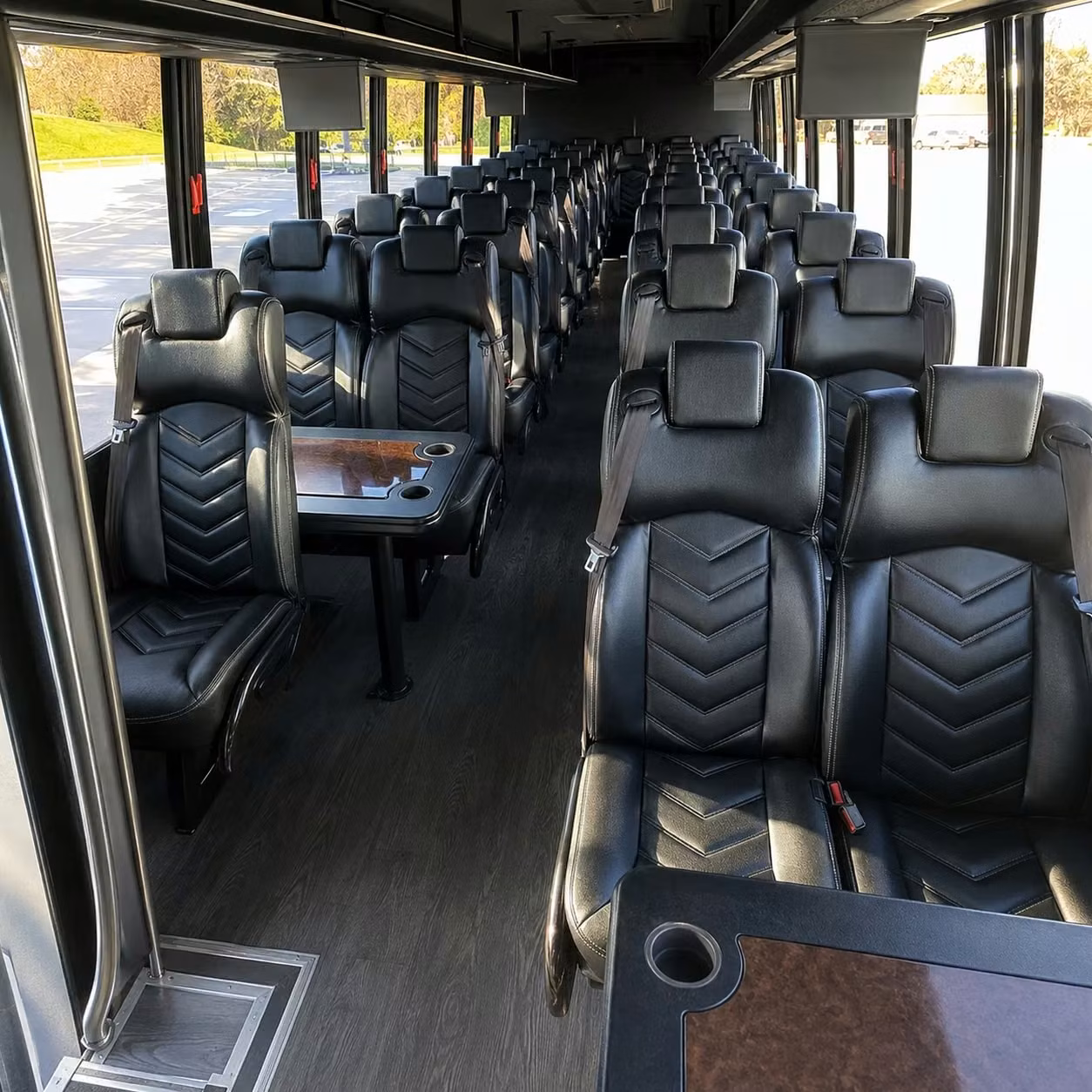 35 passenger minibus interior