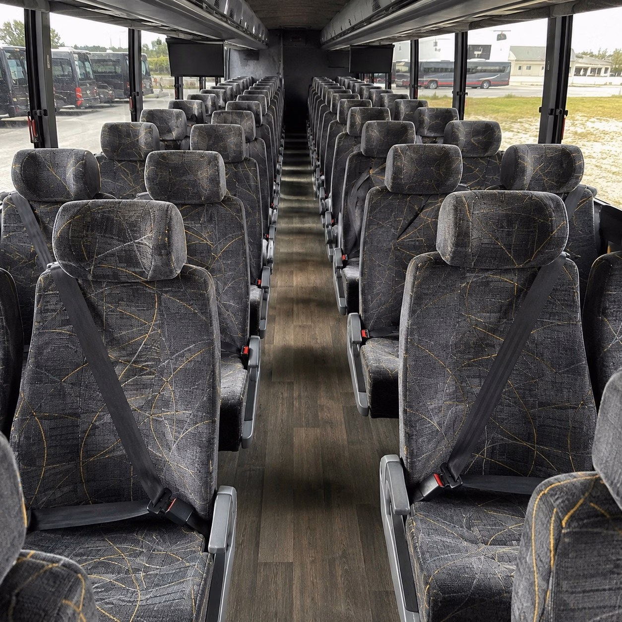 lubbock charter bus interior