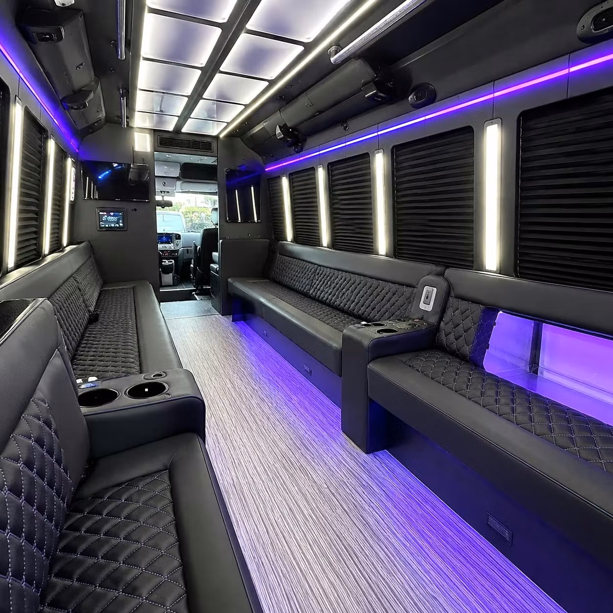 party bus interior