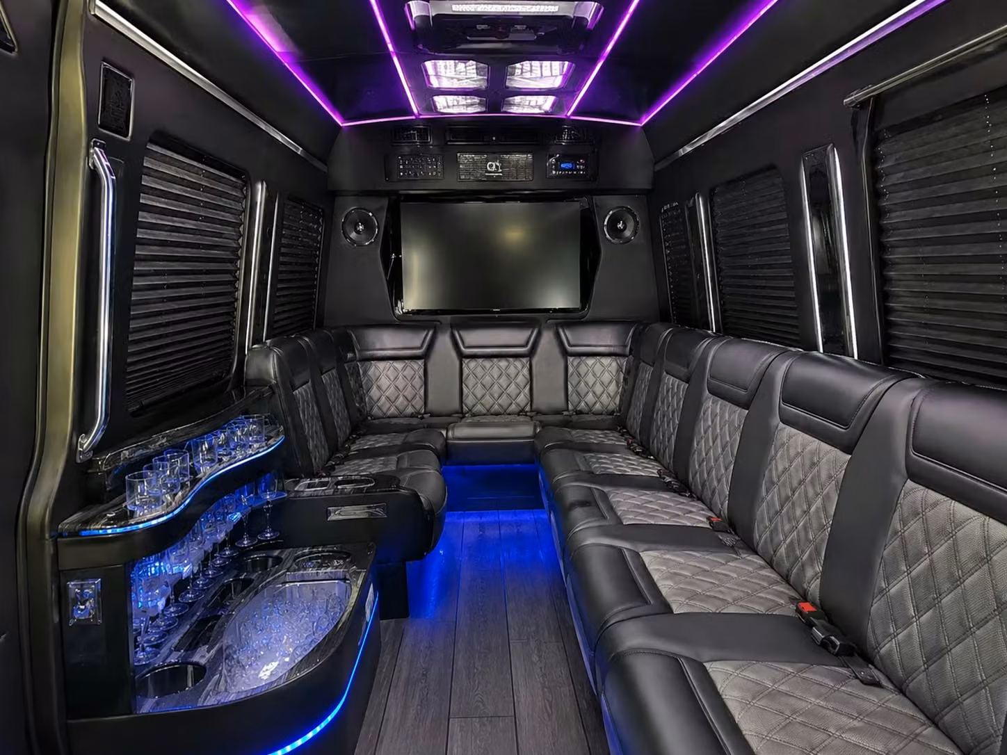 sprinter limousine inside