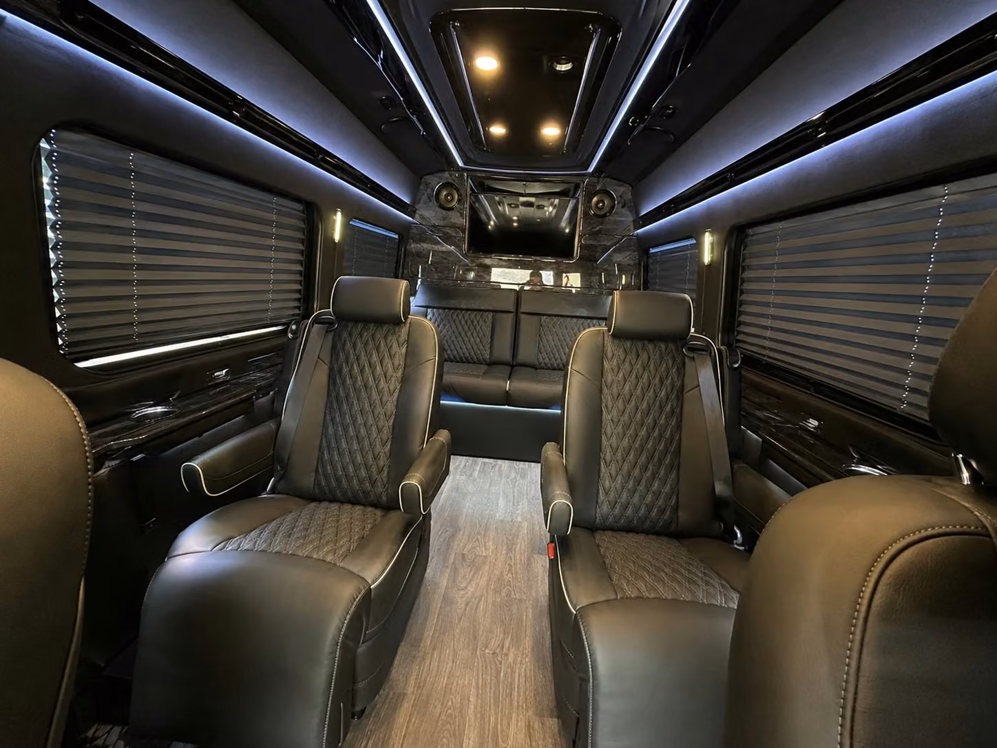 sprinter van with driver interior
