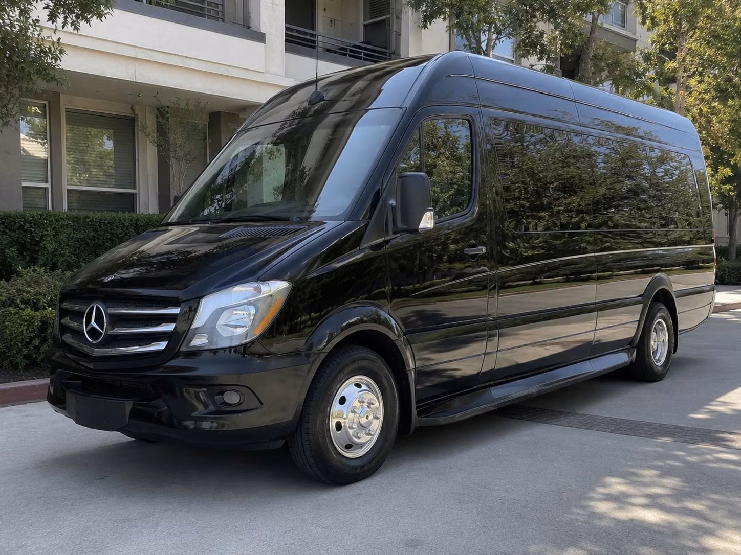 sprinter van with driver