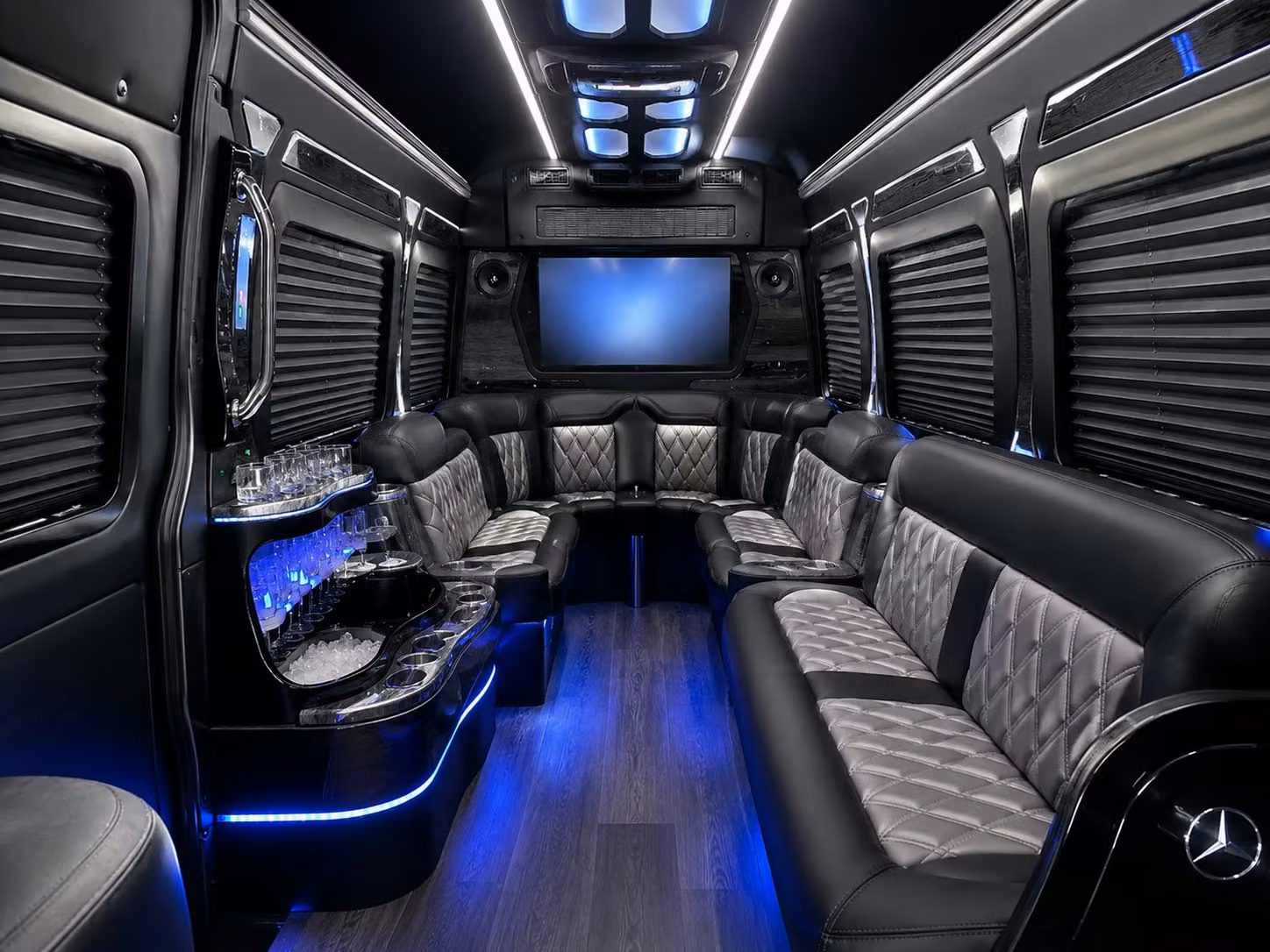 sprinter vans and minibuses for intimate lubbock wedding parties